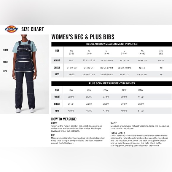 Dickies Bib Overalls (L) - Picture 15 of 15